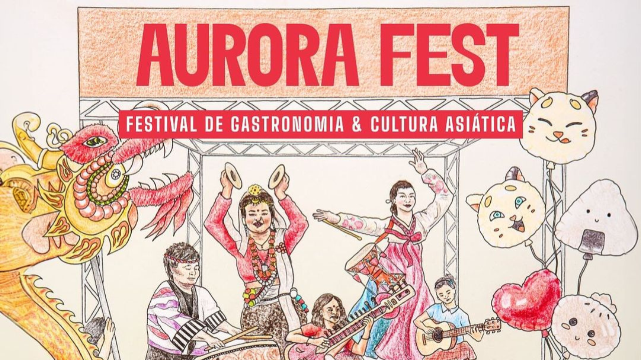 Aurora Fest 2024 promove cultura e gastronomia asiática