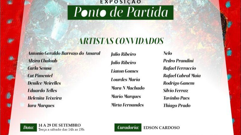 Exposição “Ponto de Partida” celebra a liberdade criativa