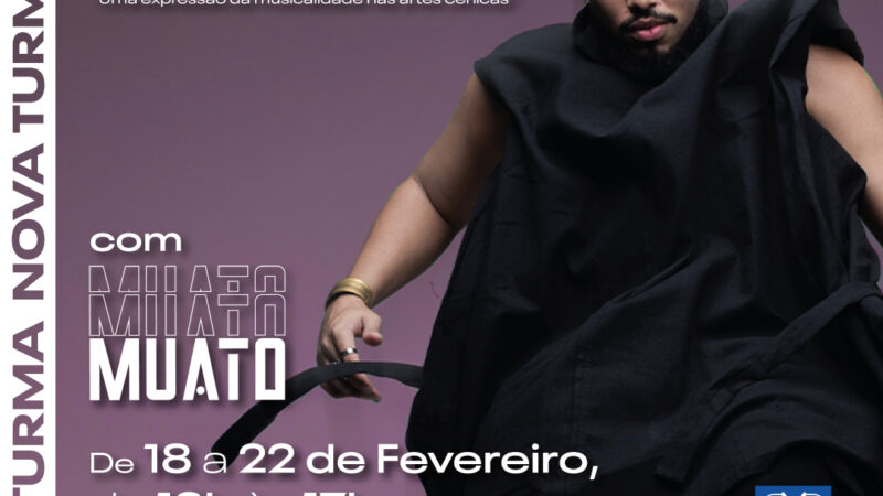 Oficina de música para teatro com Muato no MUHCAB