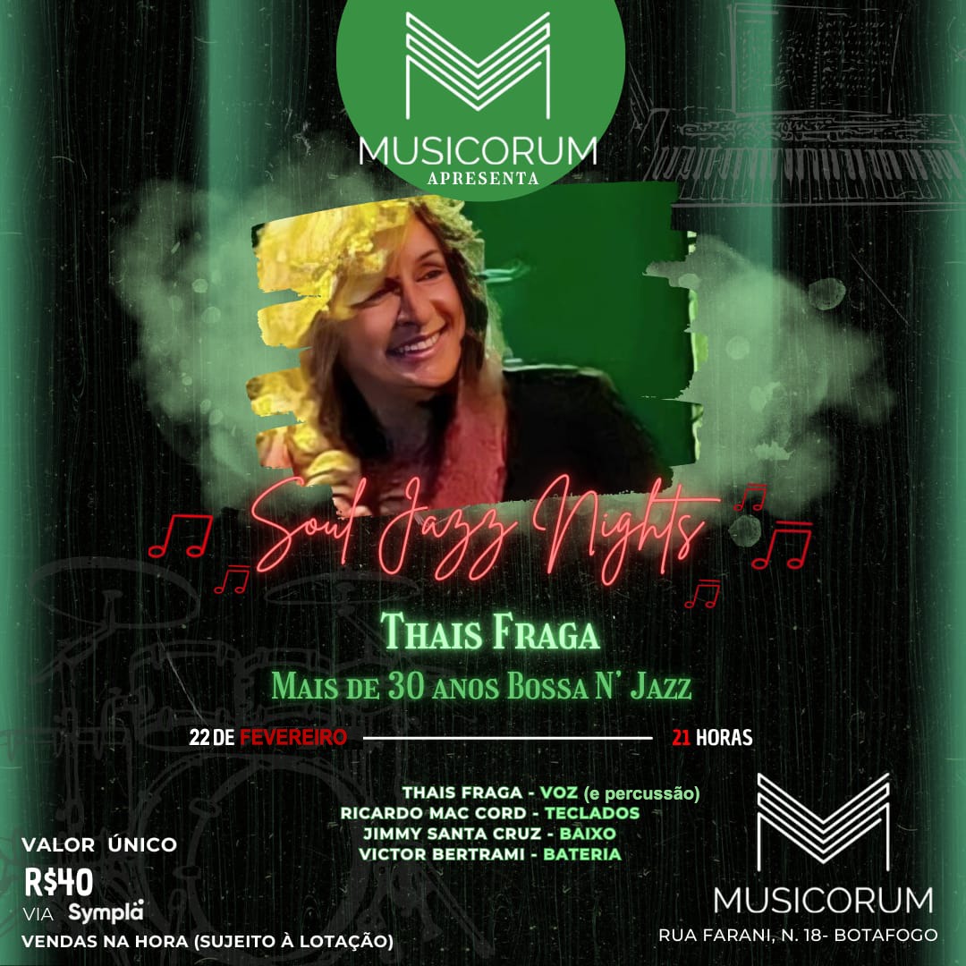 Thaís Fraga retorna ao Musicorum