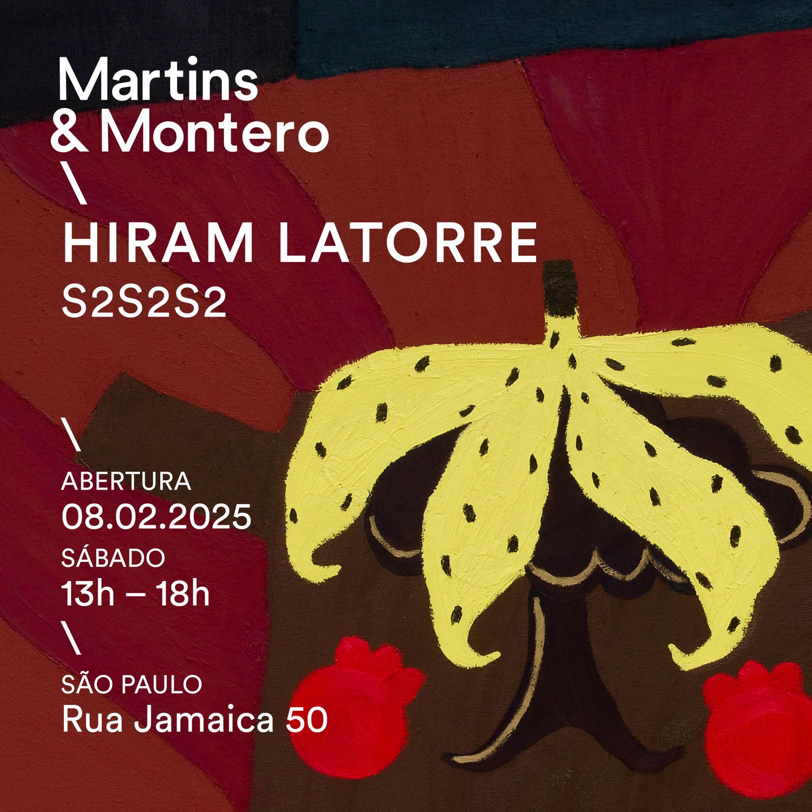 Hiram Latorre estreia exposição individual na Martins&Montero