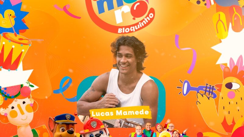 Lucas Mamede anima Fortaleza com “Meu Primeiro Bloquinho”