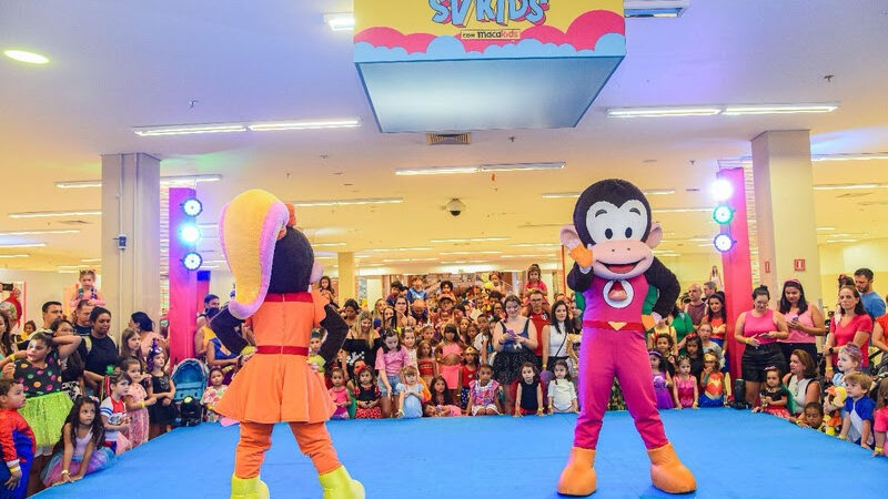 Bloquinho SV Kids com Macakids no Shopping Vitória