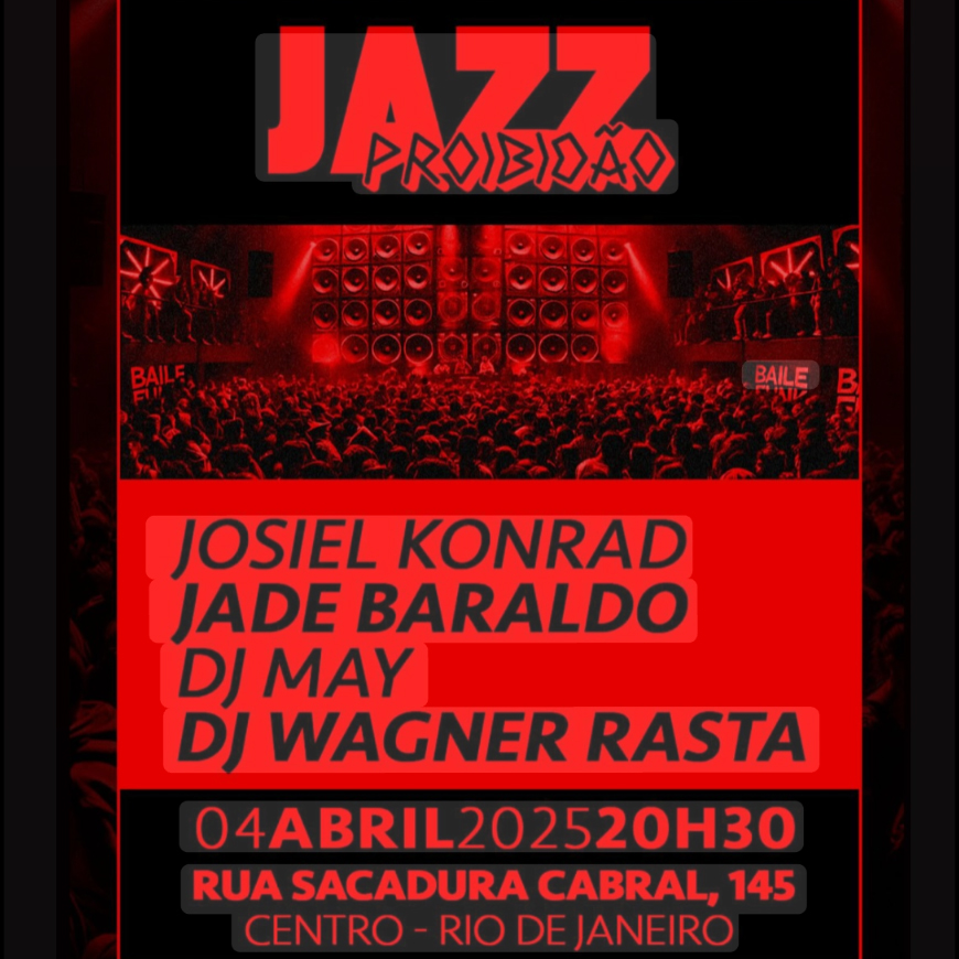 Jazz Proibidão: Josiel Konrad e Jade Baraldo no Rio