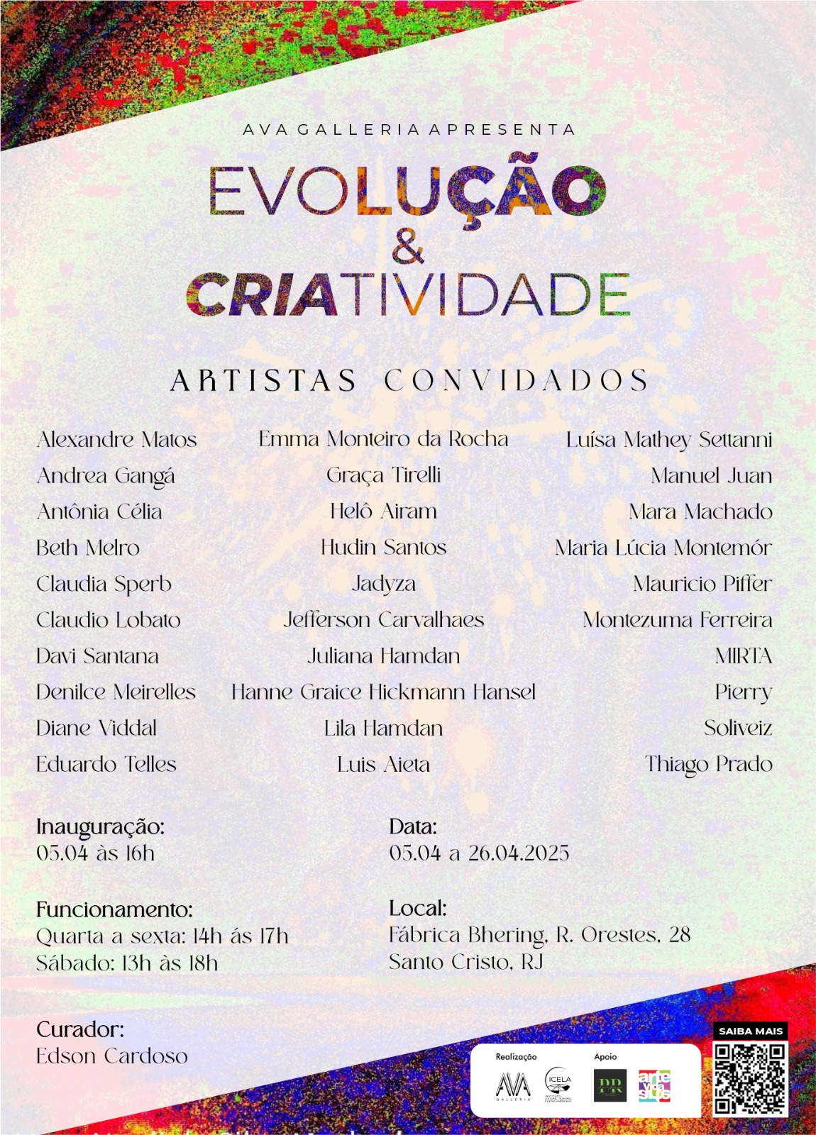 Ava Galleria Rio apresenta a exposição coletiva ‘Evolução & Criatividade’