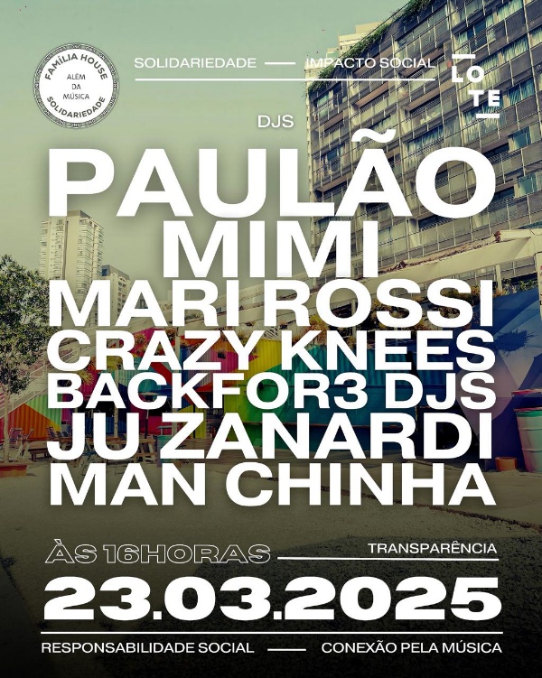 Música e solidariedade agitam a Vila Madalena