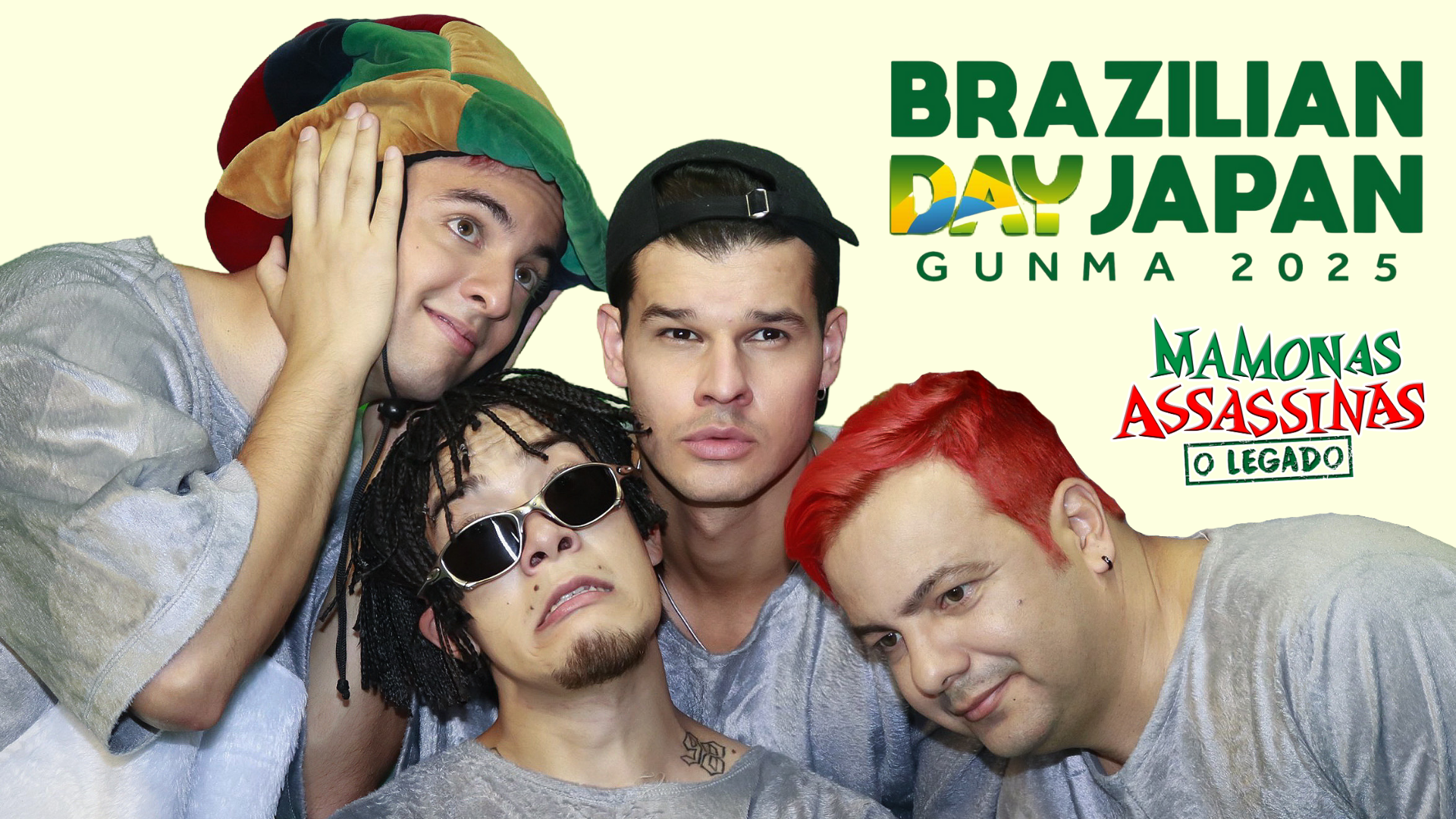 Mamonas O Legado anima o Brazilian Day Japan em Gunma