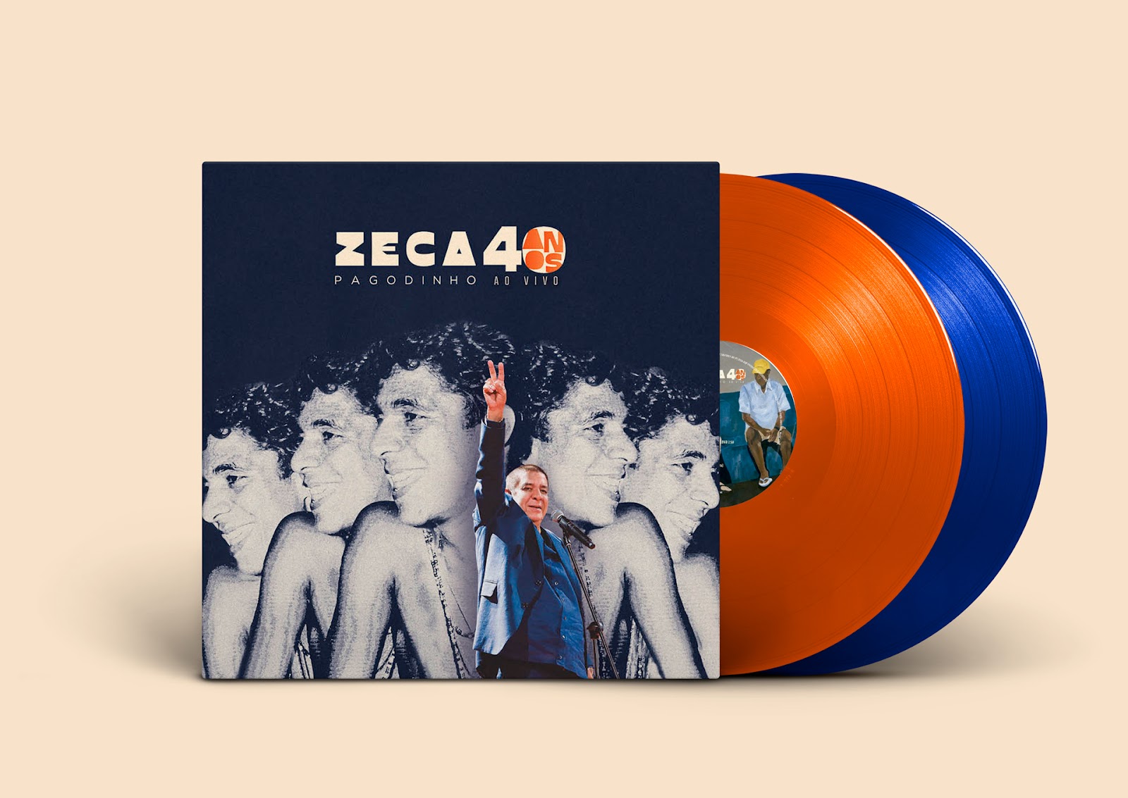 Zeca Pagodinho: Show de 40 anos ganha rdição em vinil duplo