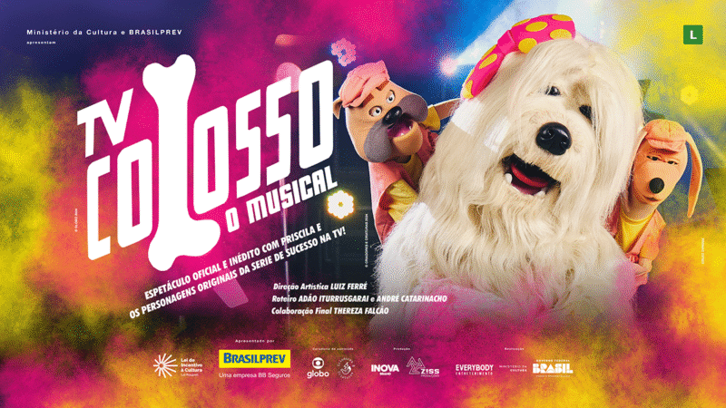 TV Colosso – O Musical leva multidões ao teatro em turnê nacional