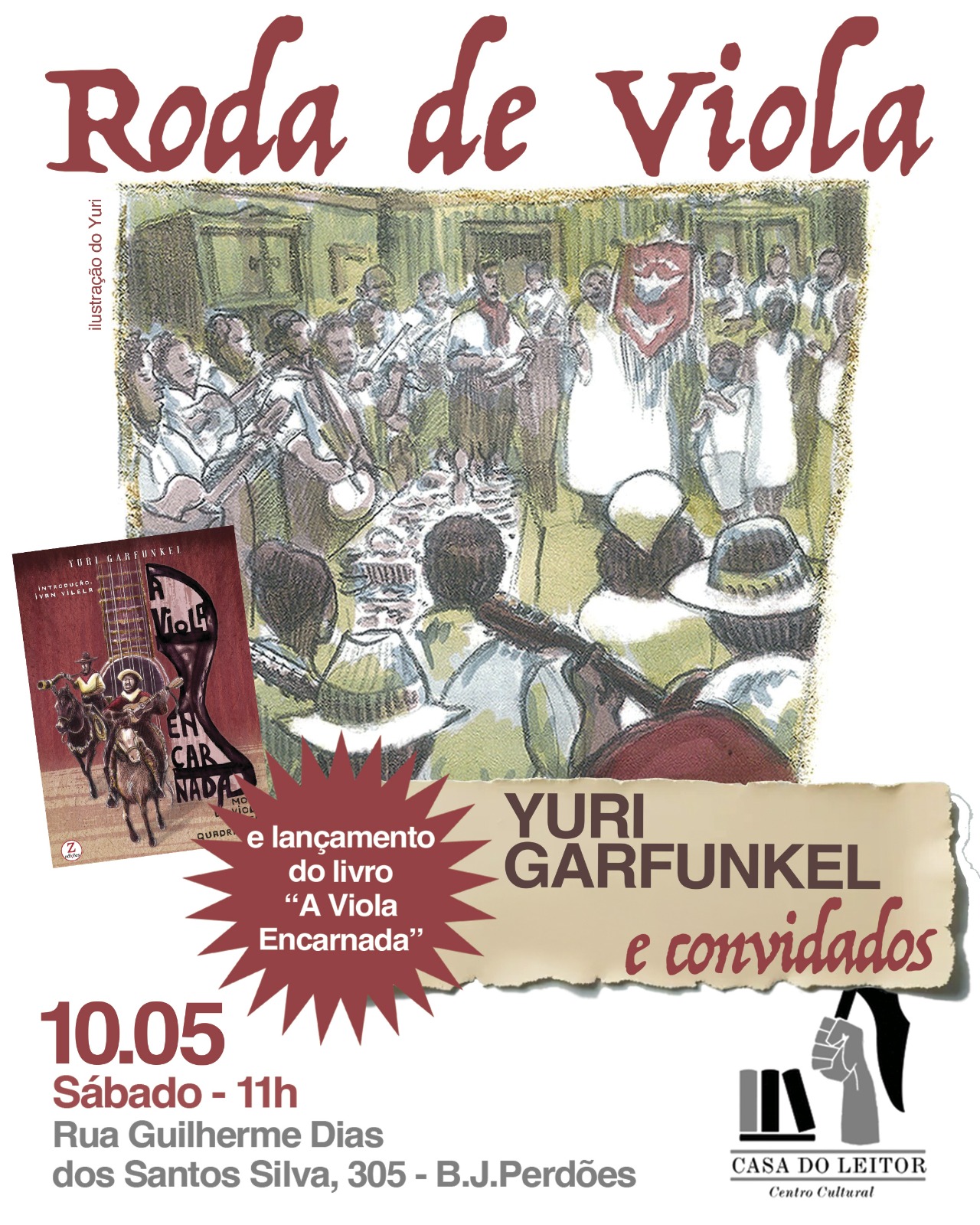 HQ A Viola Encarnada ganha relançamento com roda de viola