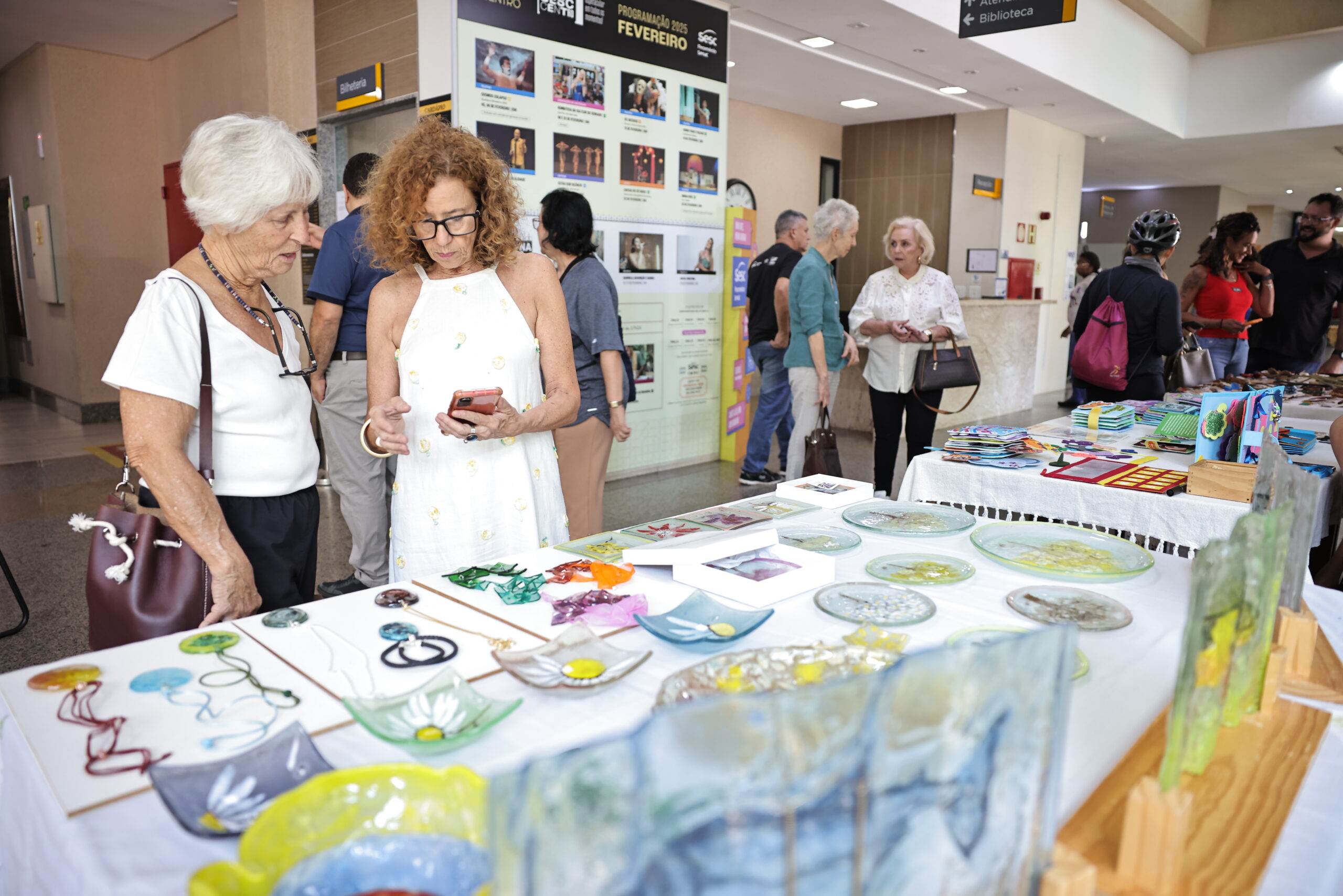 Artesanato e cultura agitam o Sesc Centro neste sábado