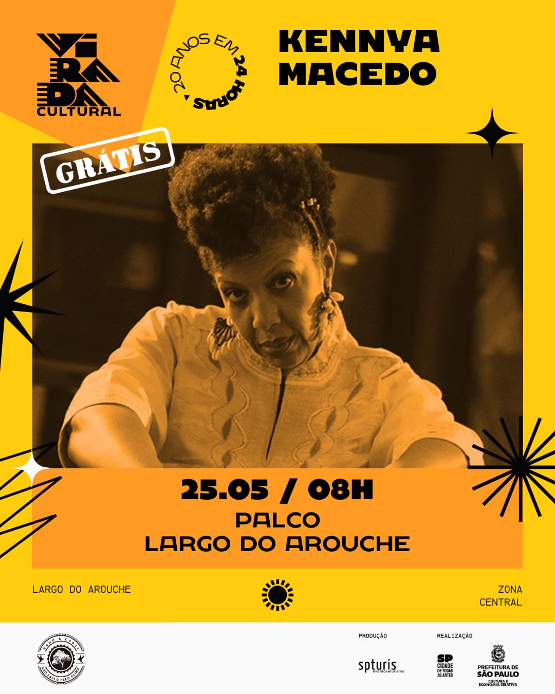 Kennya Macedo na Virada Cultural 2025