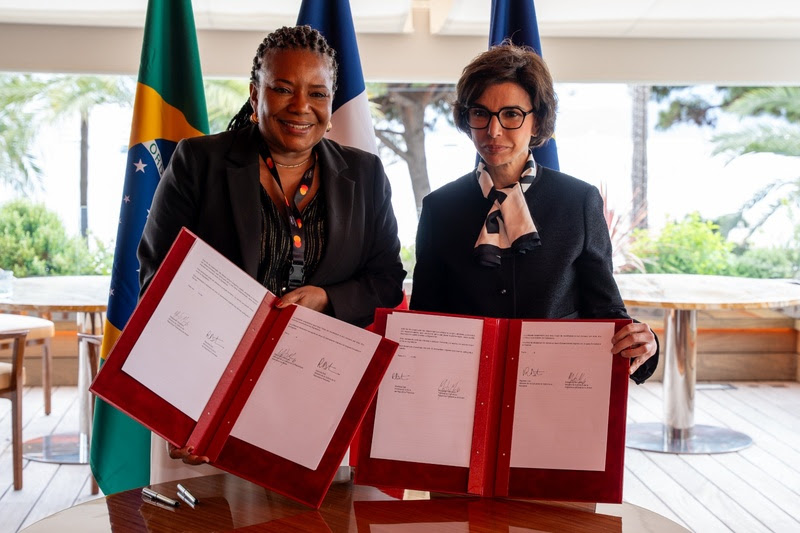 Brasil e França firmam acordo inédito na área cultural