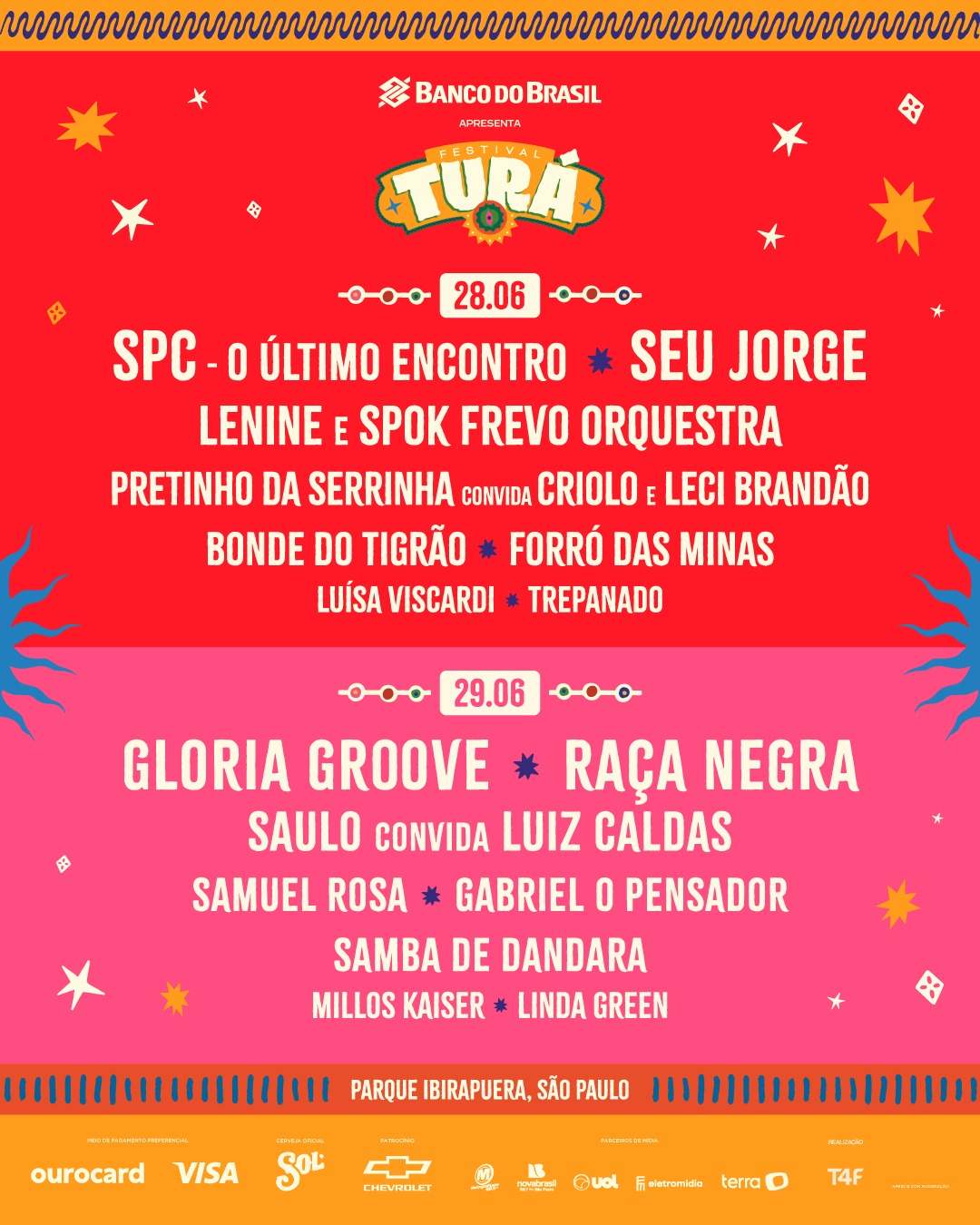Festival Turá 2025 divulga atrações e inicia vendas