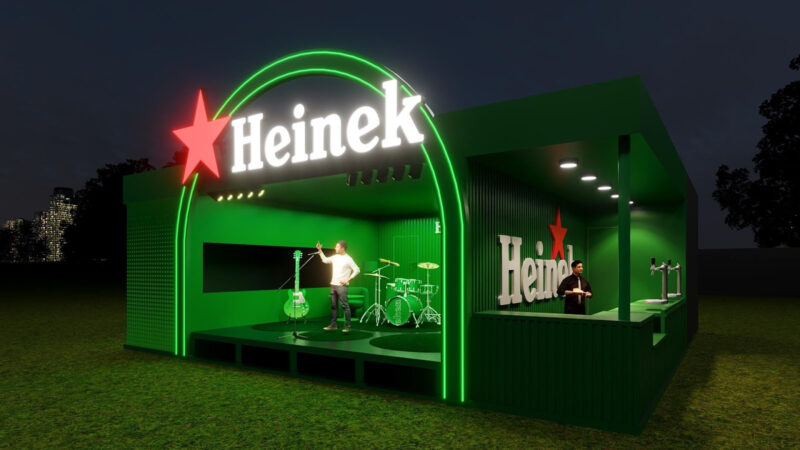 Heineken Promove Cena Independente no Popload 2025