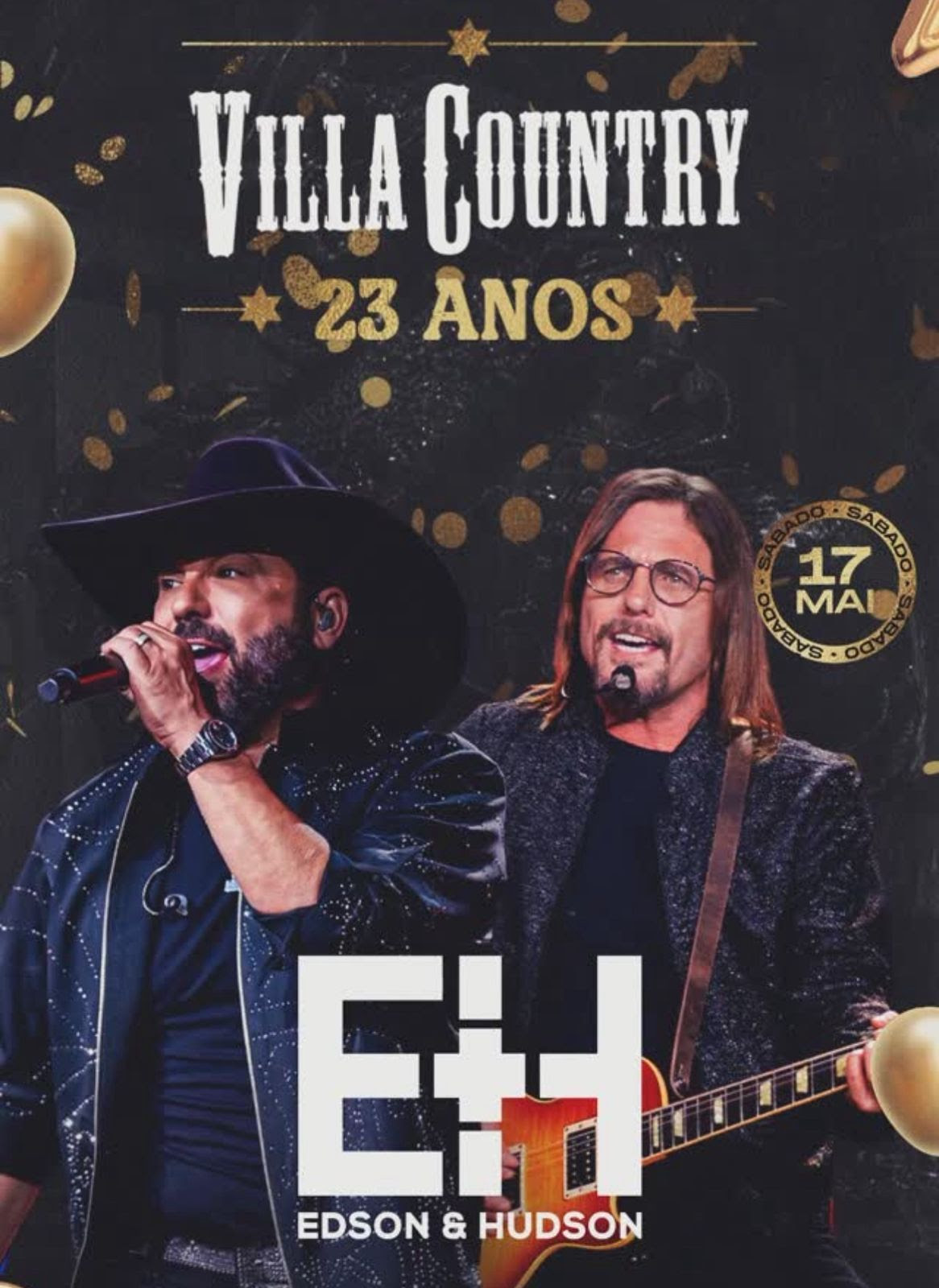 Edson & Hudson celebram 23 anos do Villa Country