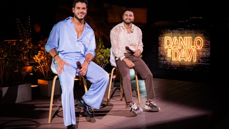 Danilo e Davi gravam projeto intimista com músicas inéditas