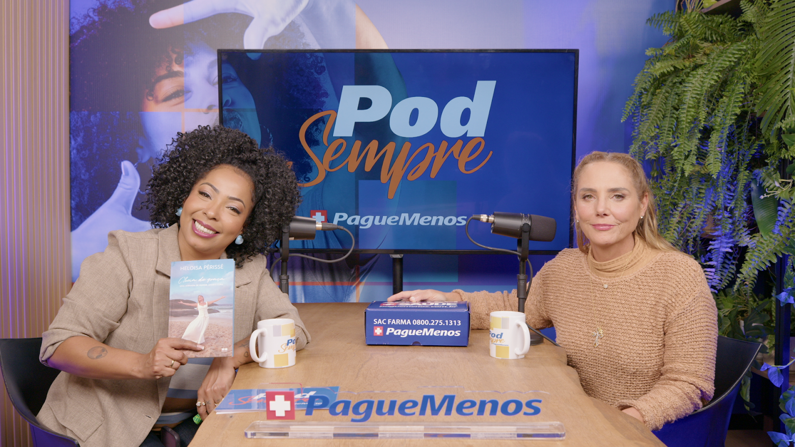 Heloísa Perissé fala sobre cura do câncer e fé no PodSempre