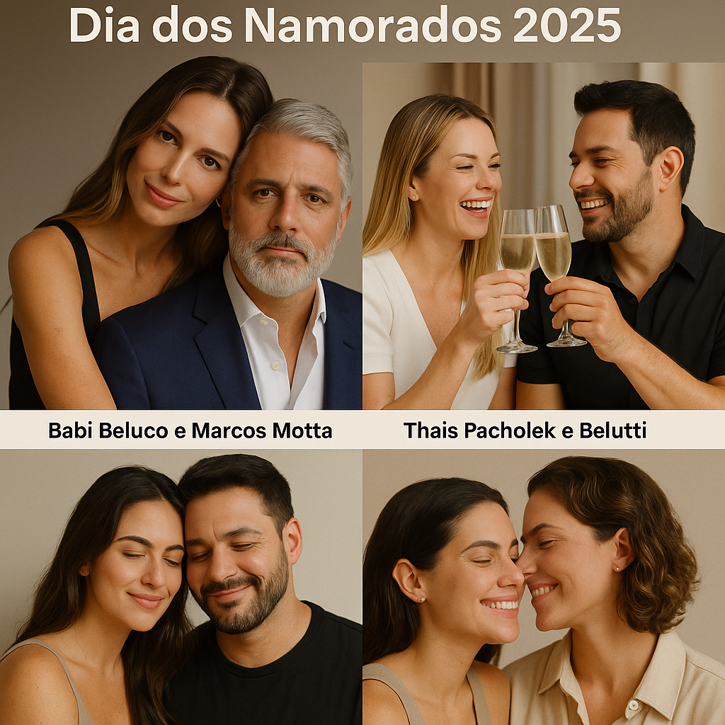Famosos que celebram o amor no Dia dos Namorados 2025