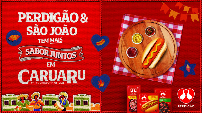 Perdigão anuncia patrocínio oficial ao São João de Caruaru