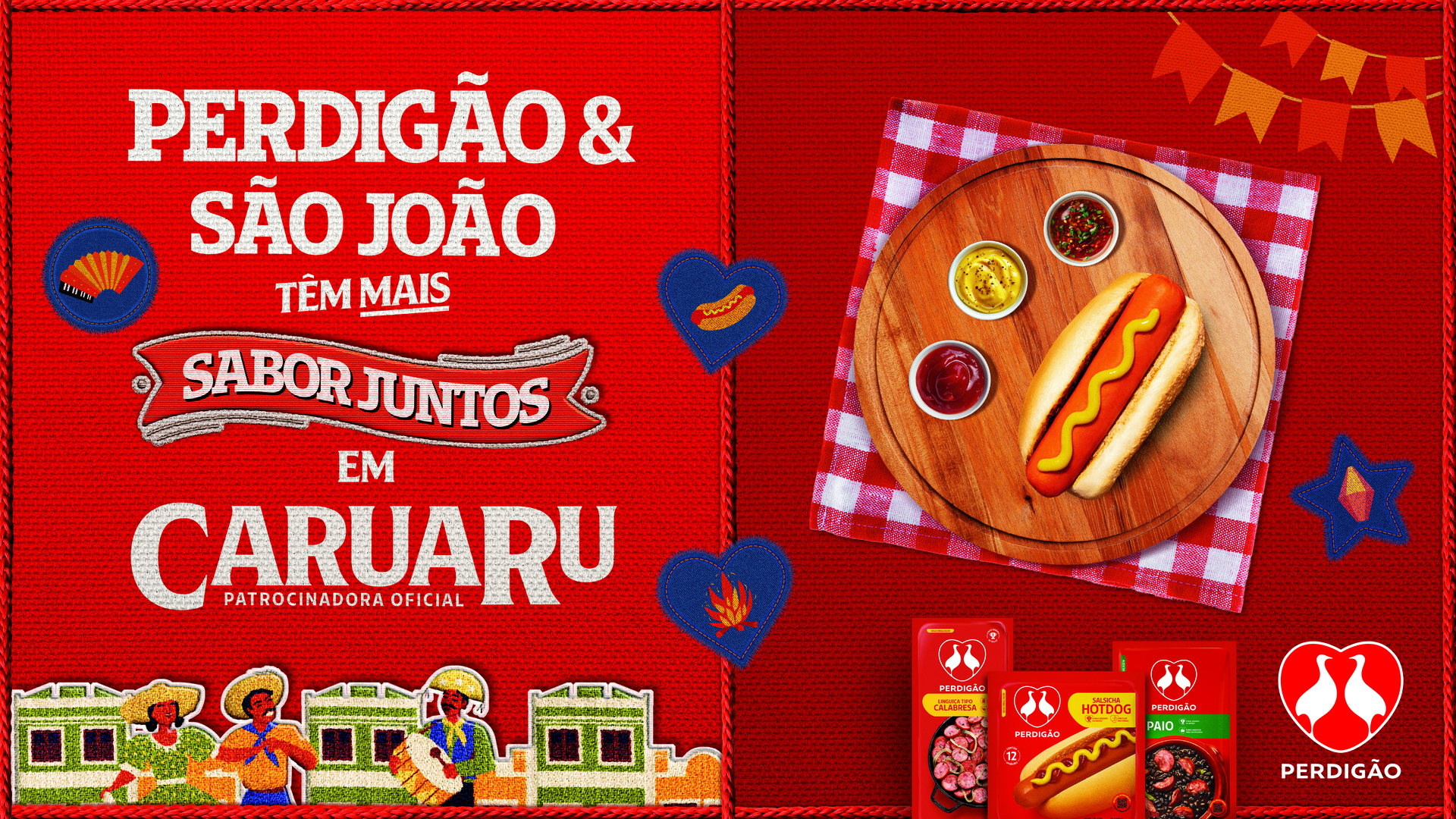 Perdigão anuncia patrocínio oficial ao São João de Caruaru
