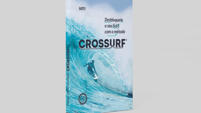 Surfistas ganham livro com treino inédito fora d’água
