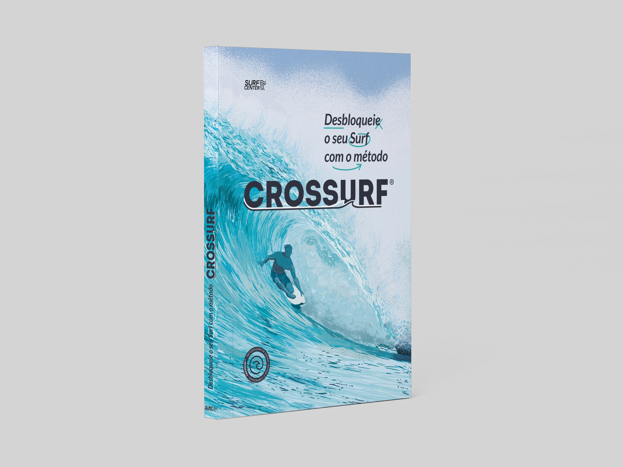 Surfistas ganham livro com treino inédito fora d’água