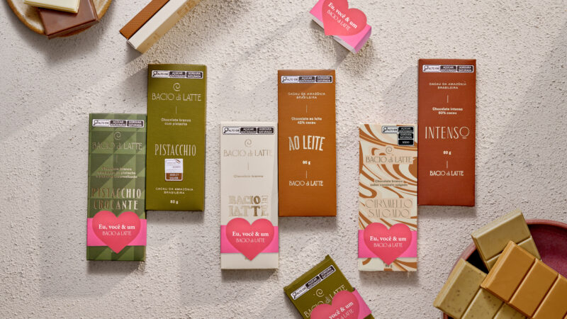 Bacio di Latte celebra o Dia dos Namorados