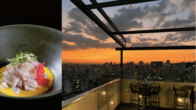 The View celebra Dia do Ceviche com vista única e prato especial