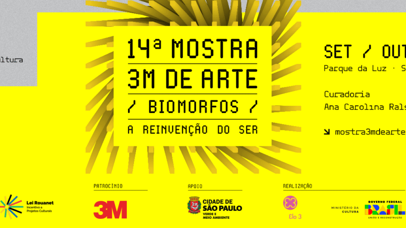 Mostra 3M de Arte anuncia artistas selecionados para 14ª edição