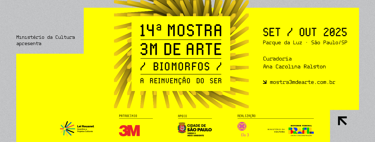 Mostra 3M de Arte anuncia artistas selecionados para 14ª edição