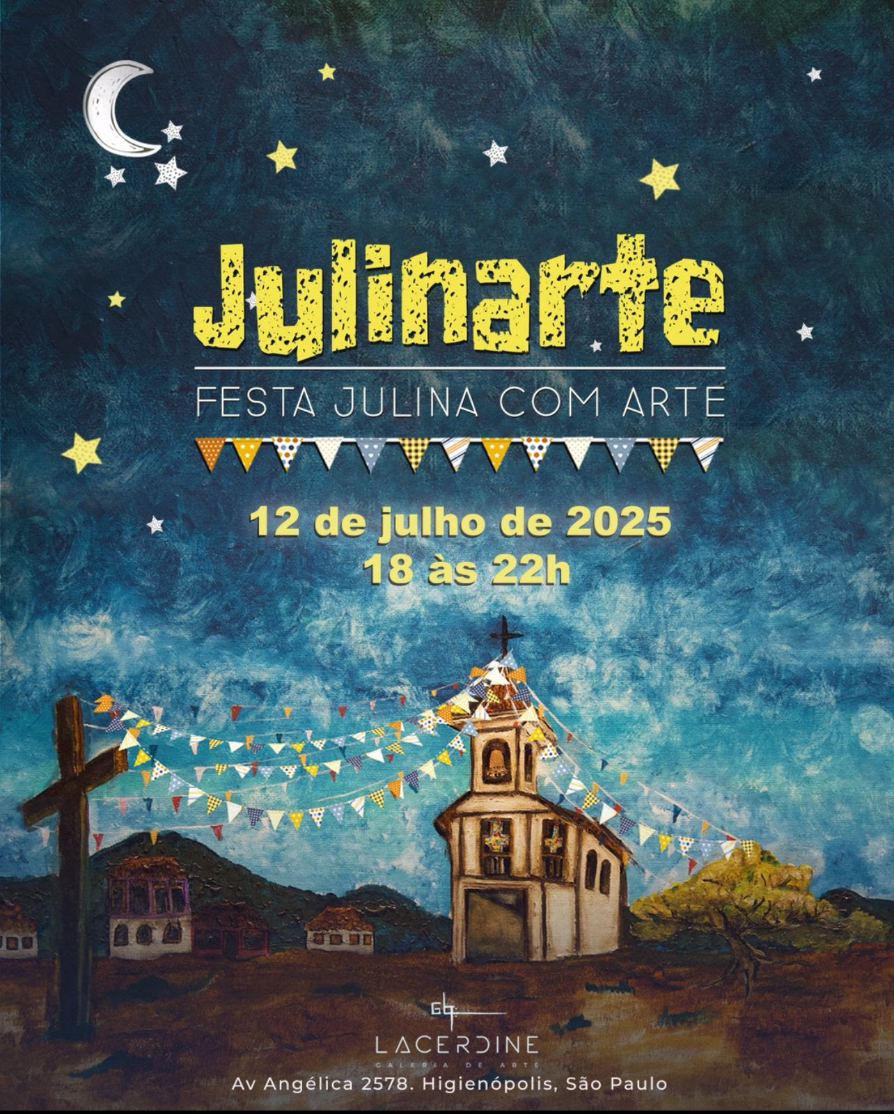 Festa Julinarte une arte Naïf e forró com rabeca em SP