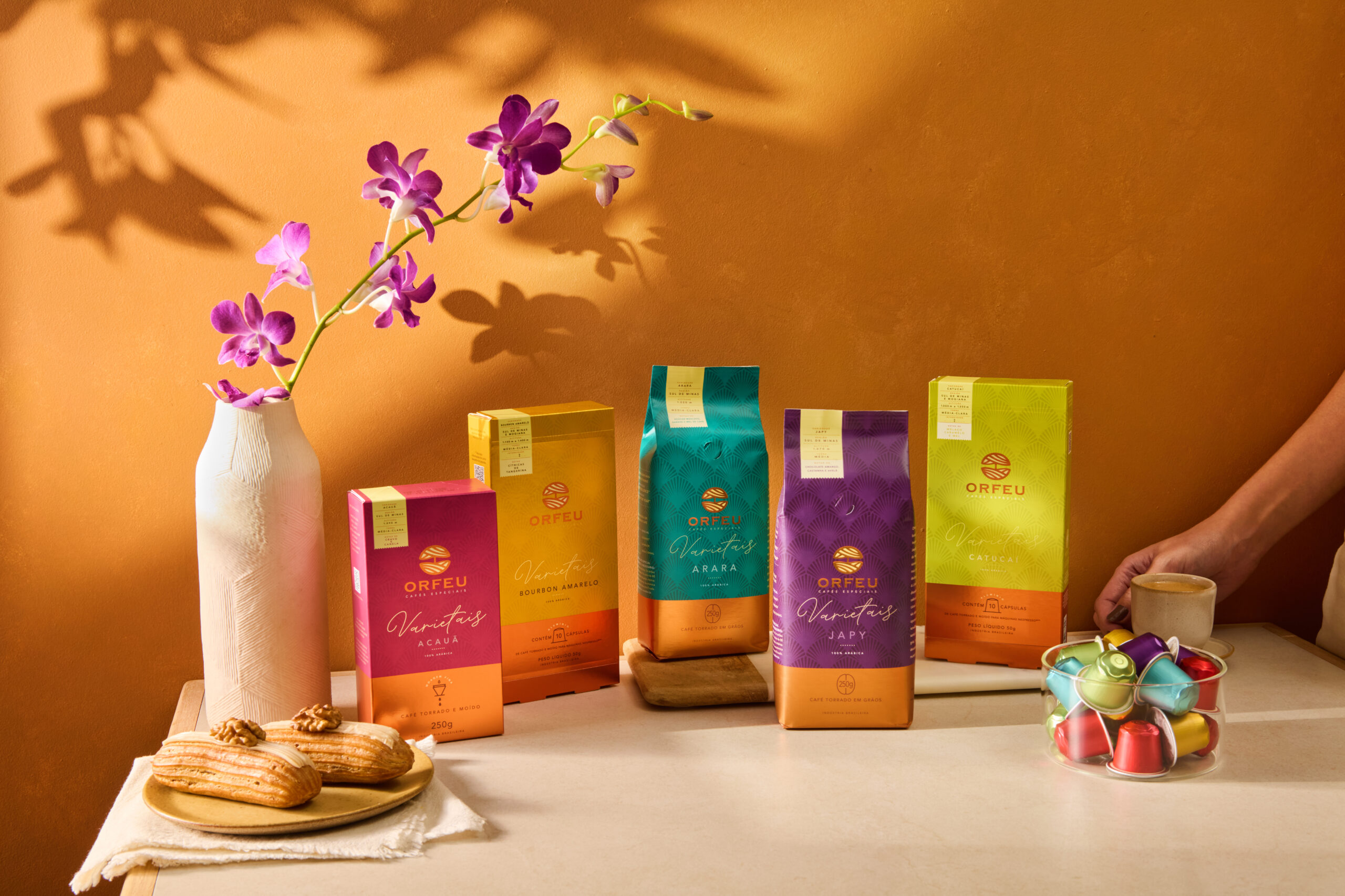 Orfeu Cafés Especiais lança Varietal Catucaí e Blend Forte em 2025