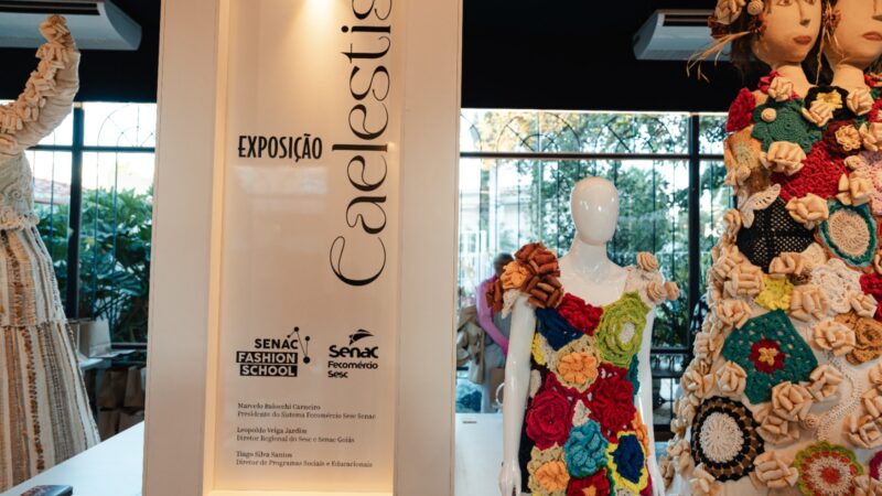 Exposição Caelestis une moda, arte e saberes tradicionais em Goiânia