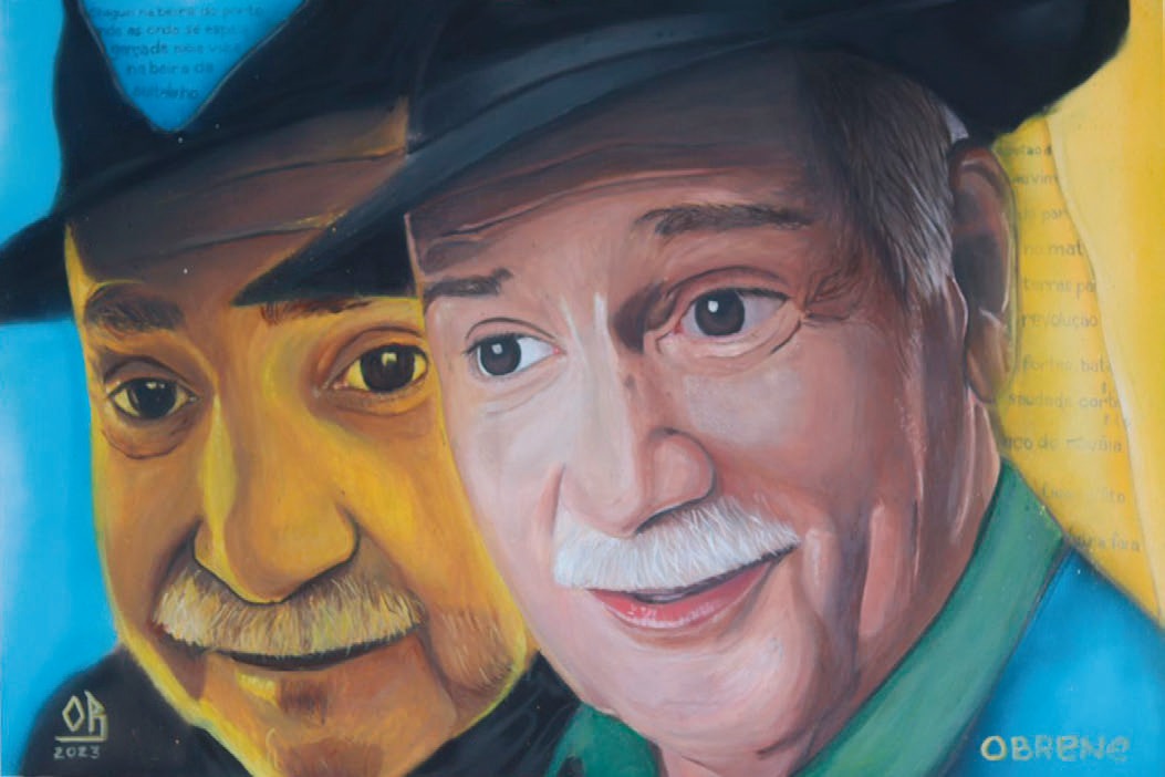 Mercadão recebe exposição de grafite em tributo a Paulo Vanzolini