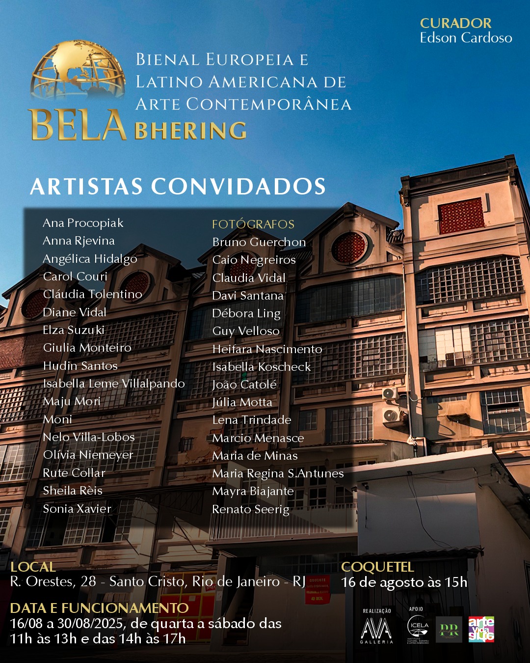 “O Registro do Olhar”: nova exposição de fotografia na AVA Galleria Rio na BELA Bienal