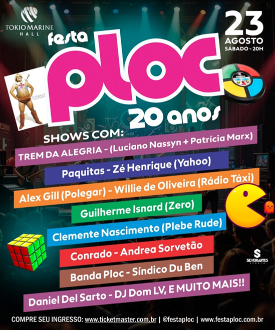 Festa PLOC 20 anos chega a São Paulo com line-up histórico