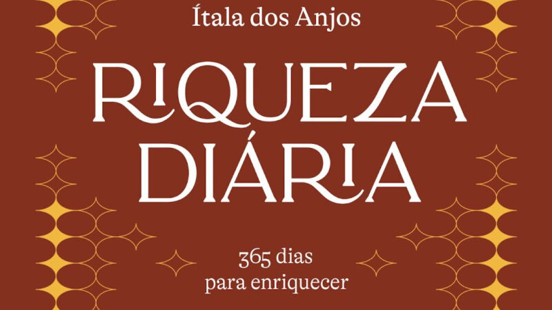 Riqueza diária, novo livro para enriquecer