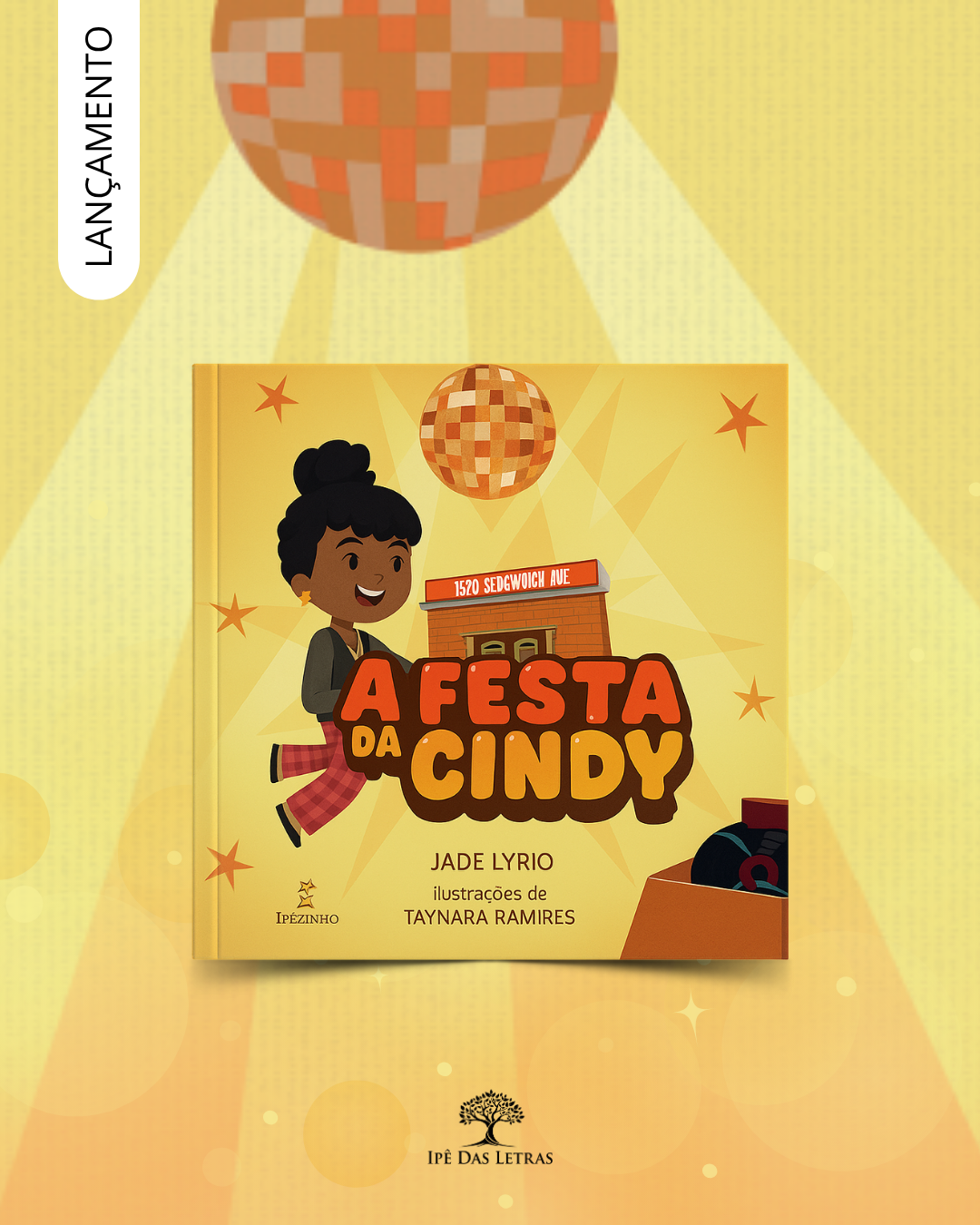 Ipê das Letras lança A Festa de Cindy, celebração de música e cultura que atravessa tempos e continentes