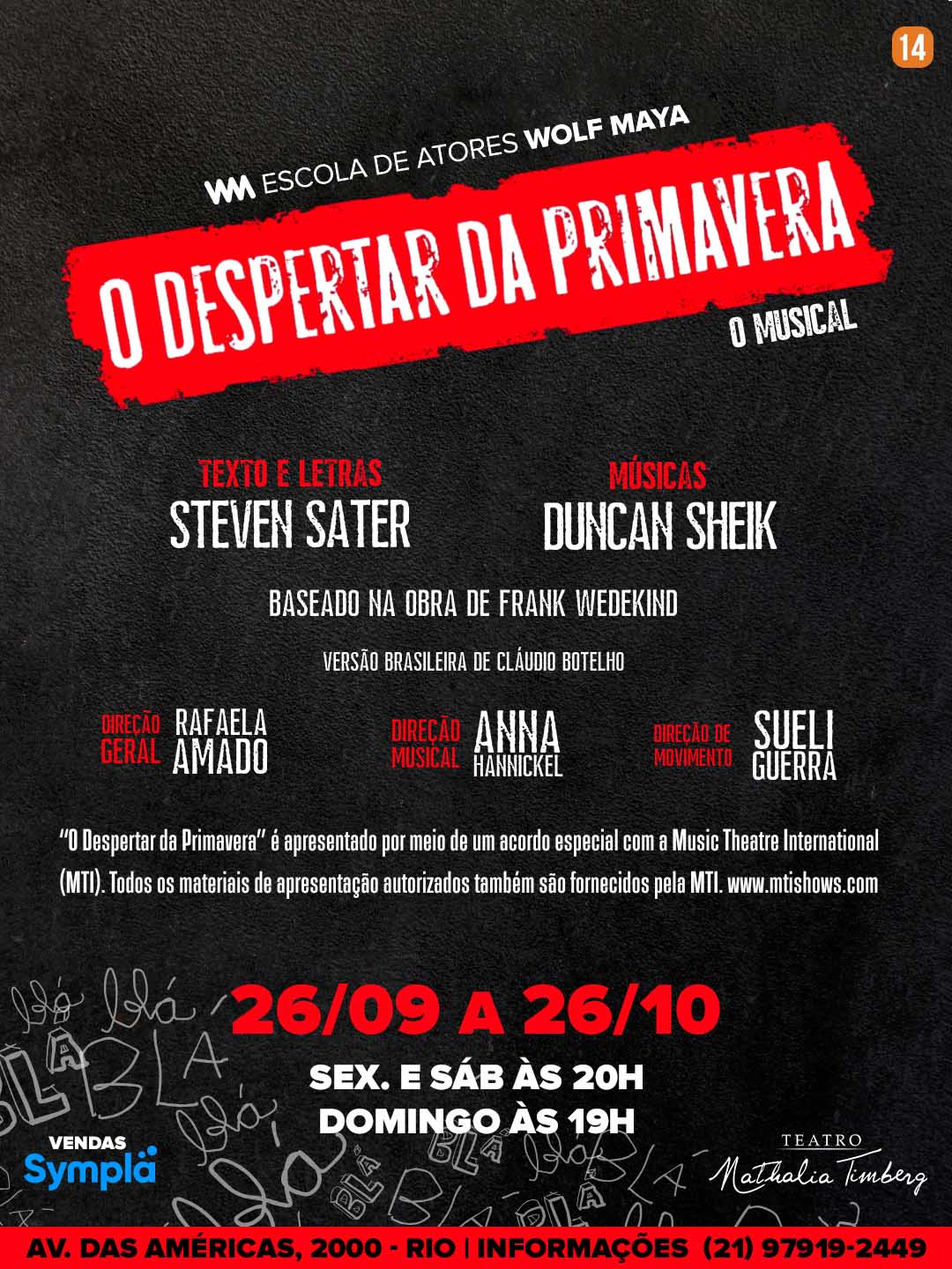Musical “O Despertar da Primavera” estreia no RJ