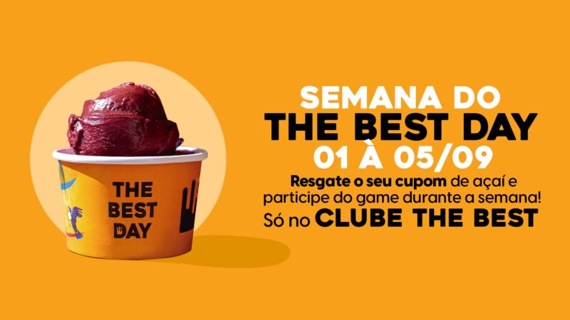 The Best Açaí distribui 200 mil potes grátis no The Best Day