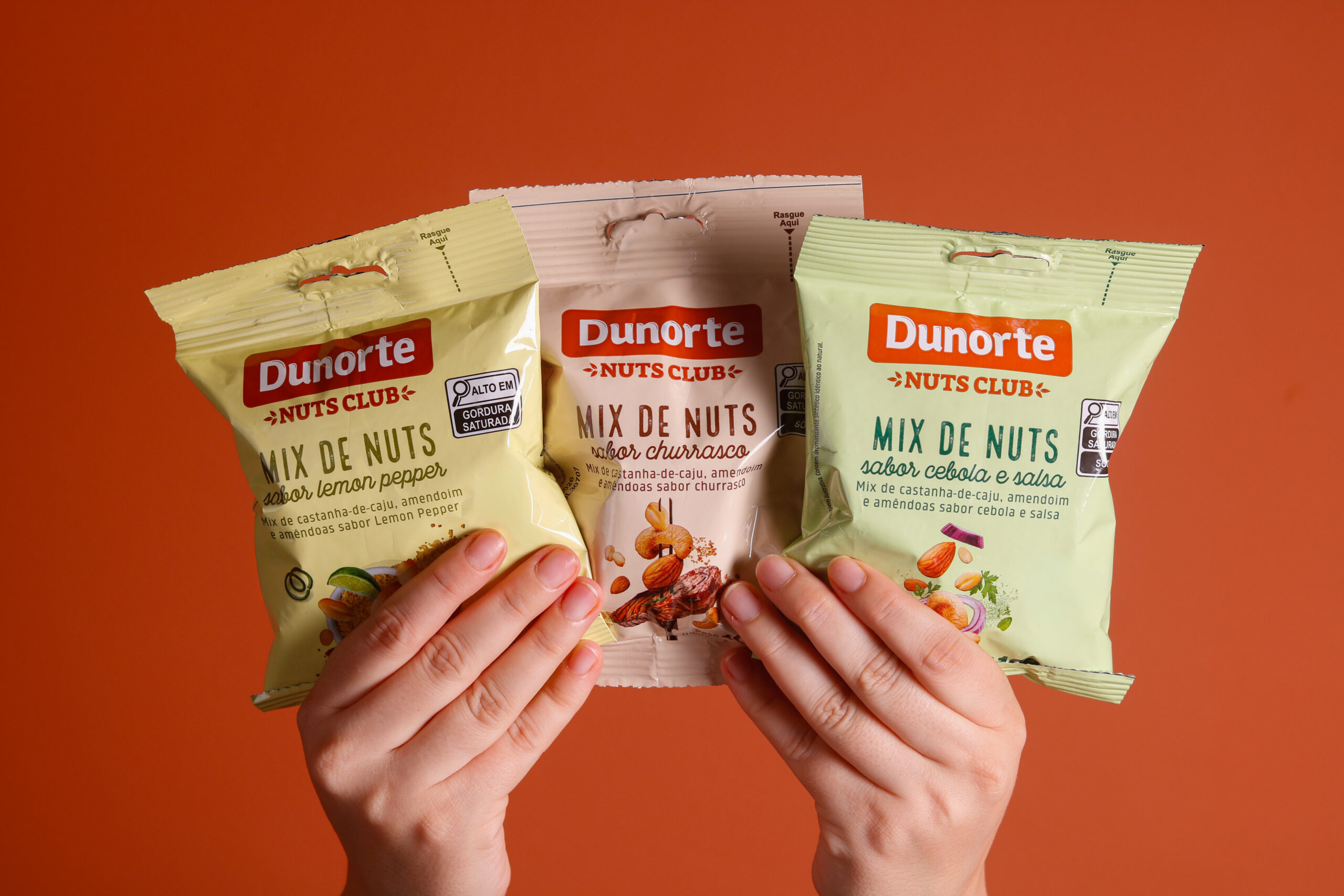 Dunorte lança linha de snacks Flavours