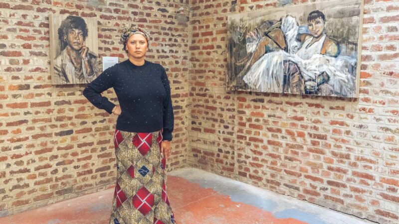 Panmela Castro faz pintura ao vivo em Paris neste sábado