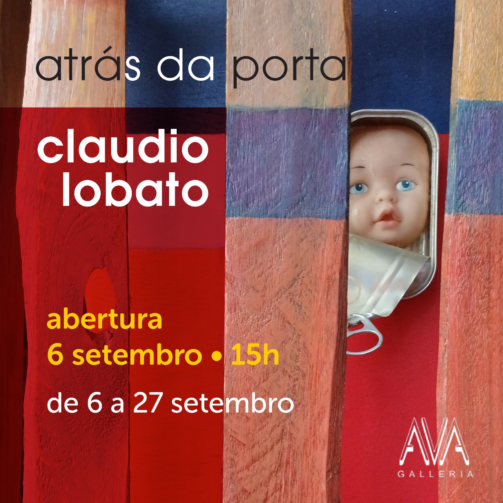 Claudio Lobato expõe “Por Trás da Porta” na AVA Galleria Rio