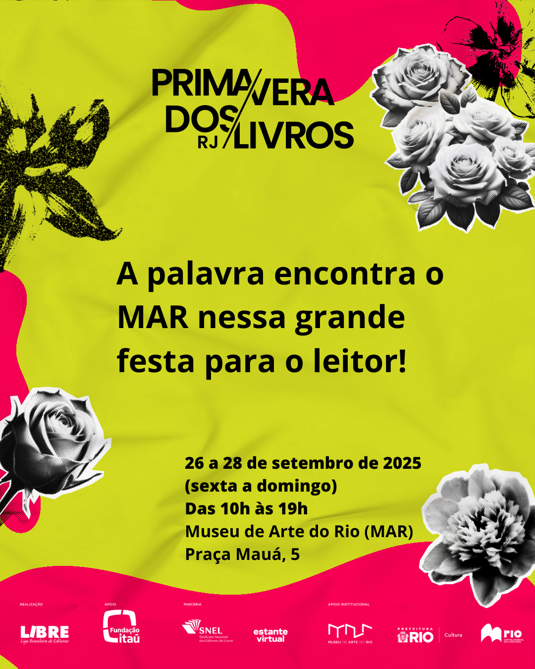 MAR recebe Festival Primavera dos Livros