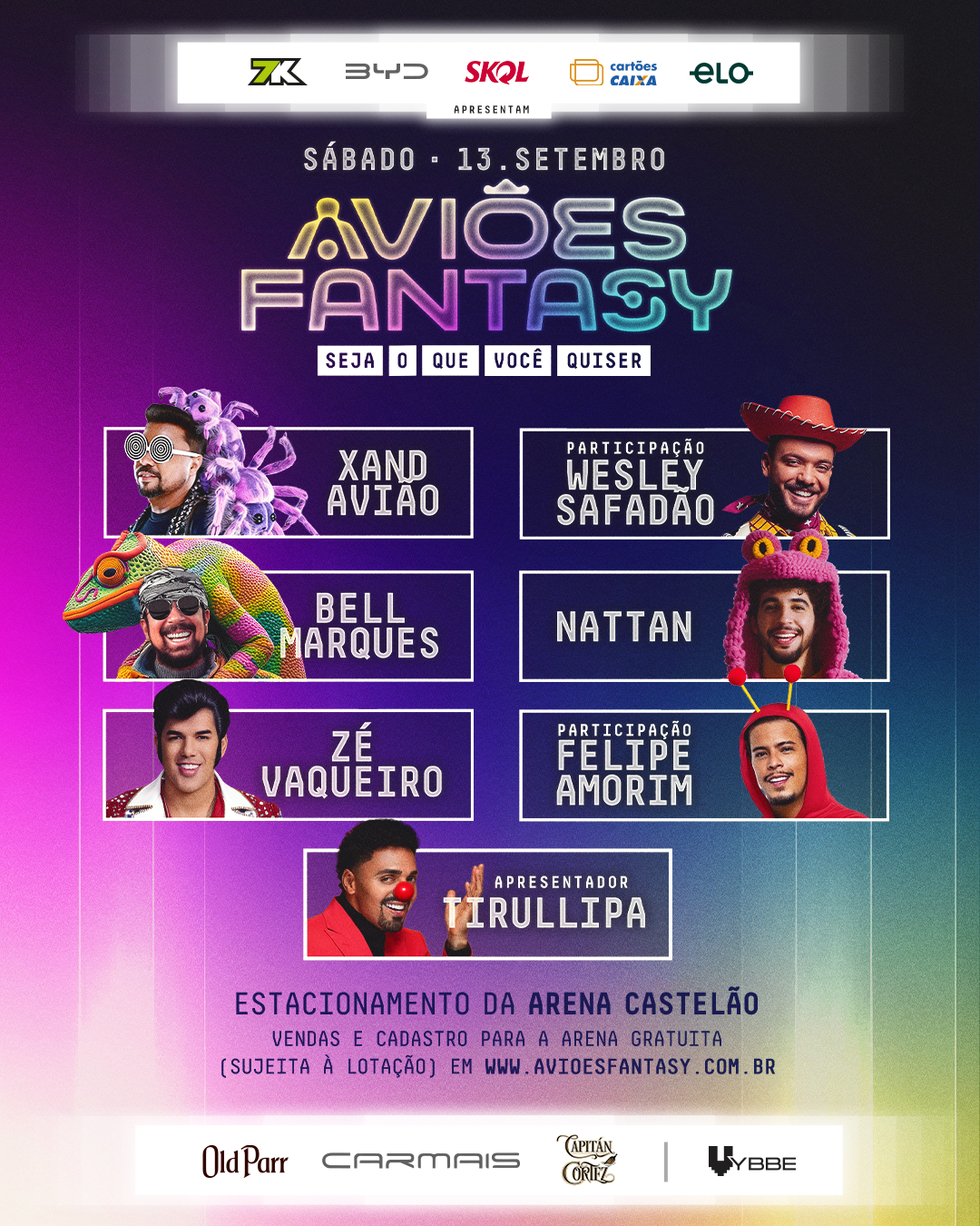 Aviões Fantasy 2025 atrai grandes marcas em Fortaleza