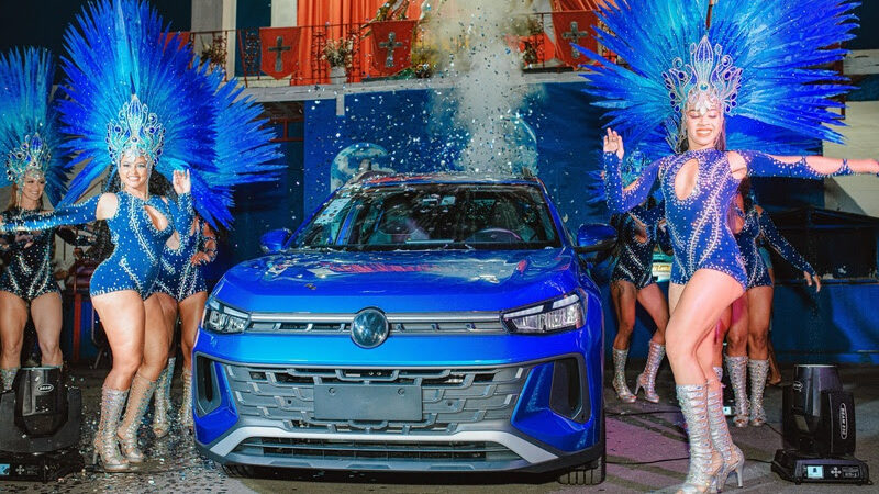 Beija-Flor recebe Novo VW Tera, prêmio do Carnaval 2025