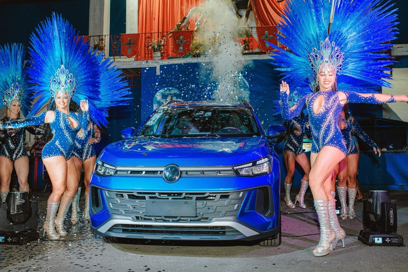 Beija-Flor recebe Novo VW Tera, prêmio do Carnaval 2025
