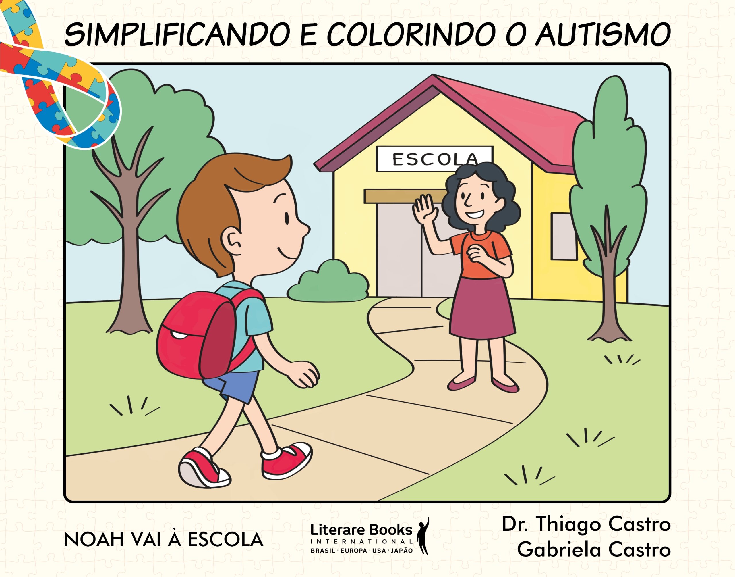 Livro de colorir aproxima crianças do universo do autismo