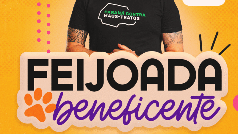 Feijoada beneficente ajuda animais em Pontal do Paraná